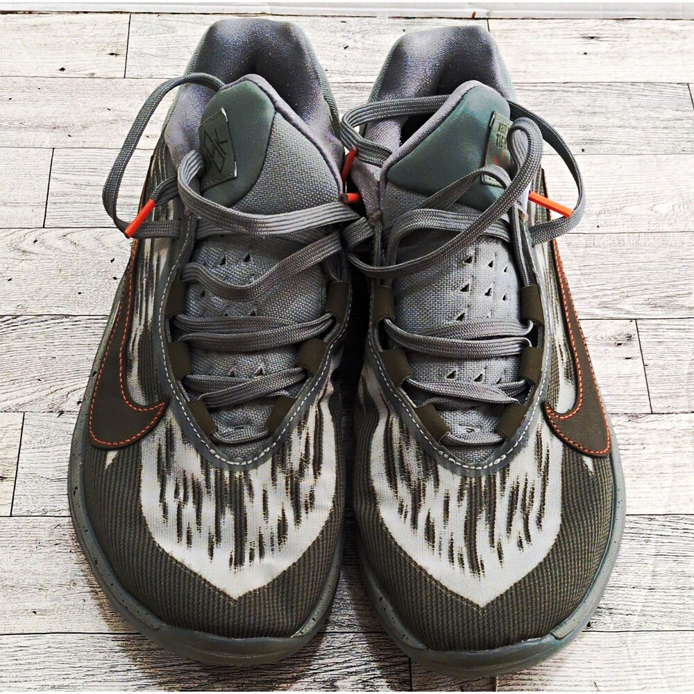 Nike Air Zoom GT Cut 2 Men’s Low Sneakers Gray/Orange Size11 Men's DJ6015-301